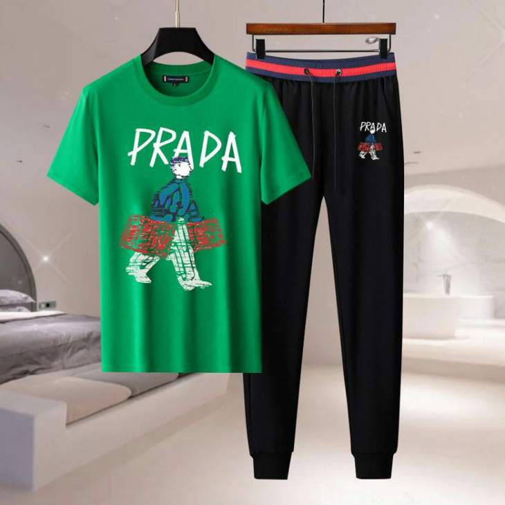 Picture of Prada Shirt Pant Suits _SKUPradaM-4XL11Ln12124418